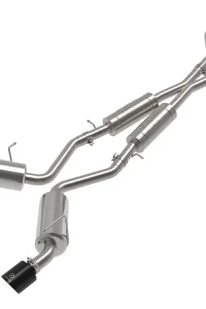 Sale aFe Takeda Cat-Back Exhaust System Nissan 370Z 09-20 V6-3.7L- Black Tip