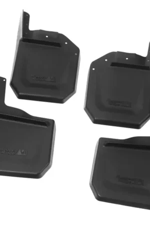 Limited Edition Rugged Ridge Splash Guard Kit Black 07-18 Jeep Wrangler JK
