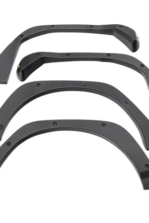 Worldwide Shipping Rugged Ridge 18-21 Jeep Wrangler JL 2&4 Door Fender Flare Delete Kit F/R