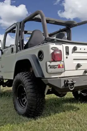 Rugged Ridge XHD Rear Bumper 76-06 Jeep CJ / Jeep Wrangler Bargain