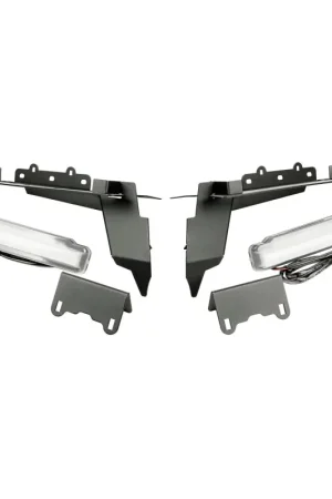 Buy Today Rugged Ridge Chop Brackets Front Fender 18-21 Jeep Wrangler JL/JT Rubicon w/ DRLs