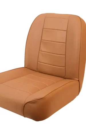 Price Cut Rugged Ridge Low-Back Front Seat Non-Recline Tan 55-86 CJ