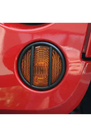 Rugged Ridge 07-18 Jeep Wrangler JK Black Turn Signal Euro Guards Exclusive Offer