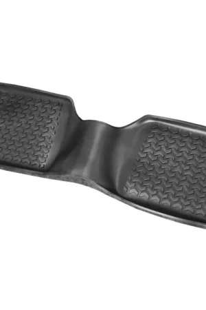Rugged Ridge Floor Liner Rear Black 1984-2001 Jeep Logo Cherokee XJ Today Only