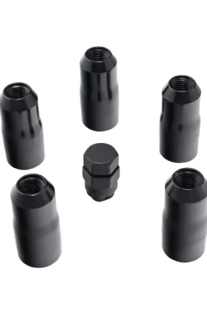 Rugged Ridge 18-20 Jeep Wrangler JL/JLU Black M14-1.5 Wheel Lock Nut Set w/Key Flash Sale