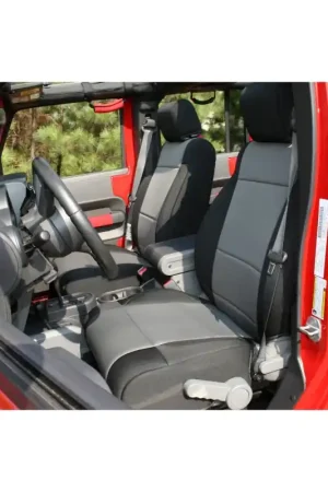 Rugged Ridge Neoprene Front Seat Covers 07-10 Jeep Wrangler JK Low Price