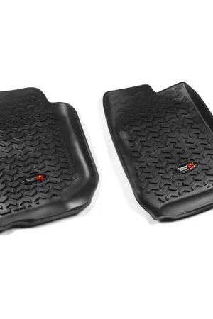 Rugged Ridge Floor Liner Front Black 2007-2018 Jeep Wrangler Unlimited JK 4 Dr Certified