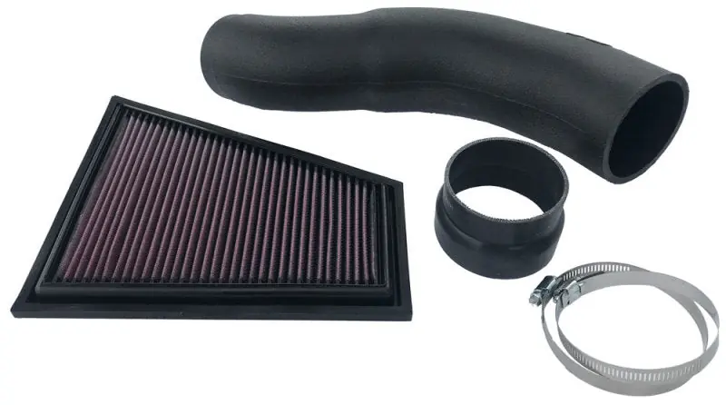 K&N 11-17 BMW 520i/528i N20 2.0L F/I Performance Air Intake System Worldwide Shipping