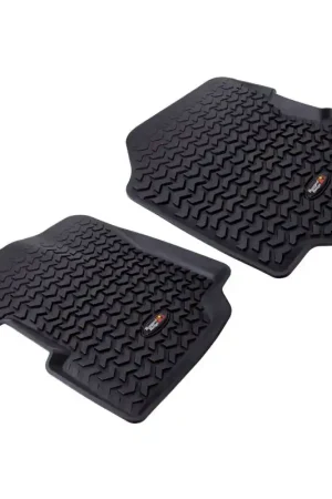 Rugged Ridge Floor Liner Front Black 1976-1983 Jeep CJ-5 Time-Limited