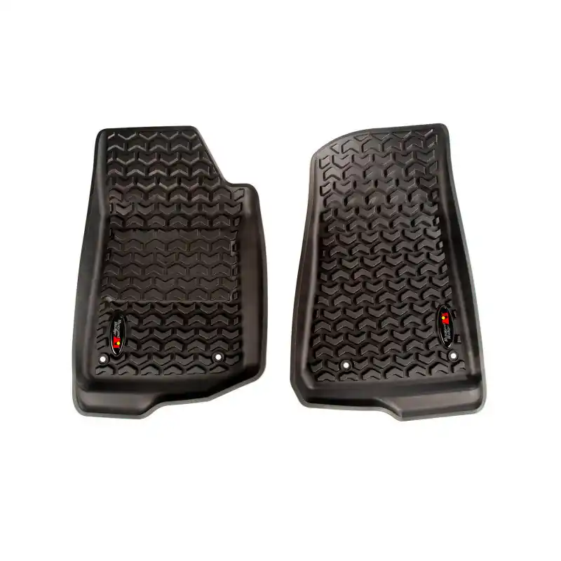 Get Yours Rugged Ridge Floor Liner Front Black 2018-2020 Jeep Wrangler 2020 Gladiator JL / JT