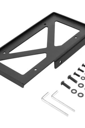 Rugged Ridge Universal Rear Bumper License Plate Holder Authentic