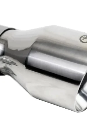 aFe Takeda Universal Exhaust Tip 3 IN Inlet x 5 IN Outlet x 9 IN L- Polished One Day Deal