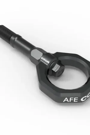 aFe CONTROL Rear Tow Hook Chevrolet Corvette (C8) 20-25 V8-6.2L- Gray Reduced Price