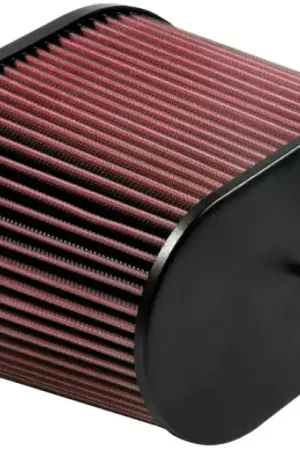 Special Offer K&N Universal Air Filter - Oval Straight - 3.688in Flange ID x 10.25in Base O/S Length x 7.875in H