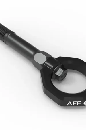 Best Price aFe CONTROL Front Tow Hook Nissan Z 23-25 V6-3.0L0 Black