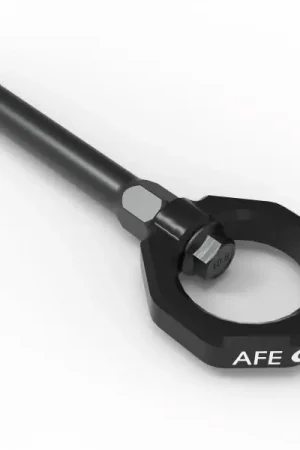 aFe 20-24 Chevrolet Corvette Control Front Tow Hook (Black) Fan Favorite