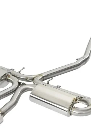 Crafted aFe Takeda 3in 304 SS Cat-Back Exhaust System w/Polished Tips 2017+ Honda Civic Si (4dr) I4 1.5L (t)