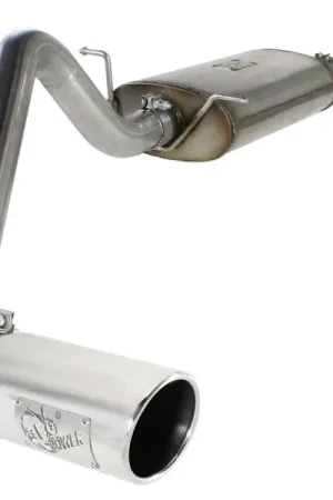 Hot Picks aFe MACHForce XP Exh CB, Stainless steel GM Silverado/Sierra 1500 2014 V*-5.3/6.2L Polished tip