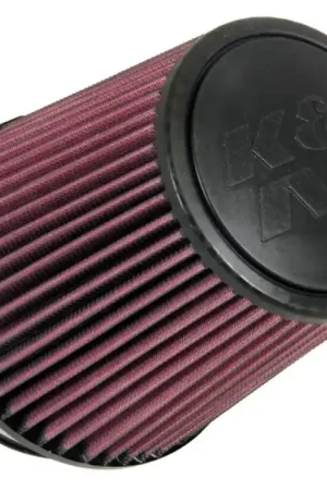 In Demand K&N Univ Rubber Round Tapered Filter 4.375in Flg ID/10 Deg Flg Angle 6in B OD/4.625in T OD/6.5in H