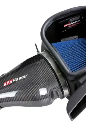 aFe Track Series Carbon Fiber Pro 5R AIS - 2018 Jeep Grand Cherokee Trackhawk (WK2) V8-6.2L(SC) Certified