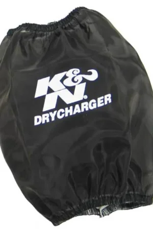 Cheap K&N Black Drycharger Round Tapered Air Filter Wrap 5.5in Base ID x 4.5in Top ID x 6.5in H