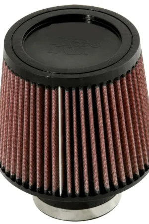 Luxury K&N Universal Rubber Filter-Round Tapered 3in Flange ID x 6in Base OD x 6in Top OD x 5in H