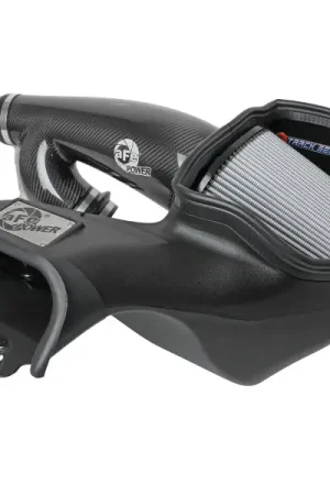 aFe 17-20 Ford F-150/Raptor Track Series Carbon Fiber Cold Air Intake System With Pro DRY S Filters Same Day Shipping