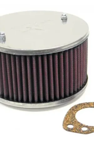 K&N Universal Custom Air Filter - Round 1.625in Flange / 1.625in ID / 2.75in Overall Height New Arrival
