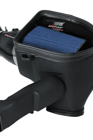 aFe Dodge Charger SRT Hellcat Redeye 21-23 V8-6.2L Track Series Stage-2 Carbon Fiber Intake Pro 5R Authentic