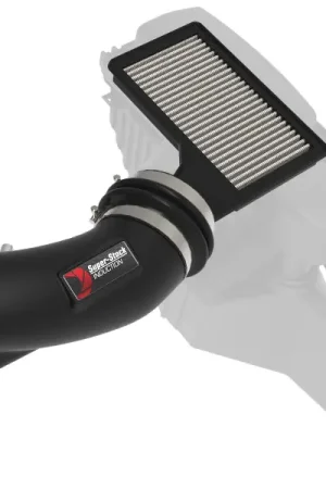 Certified aFe Super Stock Induction System Pro Dry S Media 18-20 Ford Mustang V8-5.0L