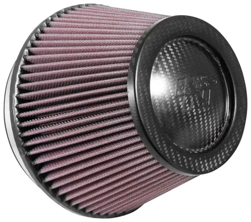 Limited Edition K&N Universal Carbon Fiber Filter 6in Flange / 7-1/2in OD-B / 5-1/8in OD-T / 5in H