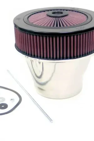 K&N X-Stream Top Assembly 9in OD / 5-1/8in Flange / 2-3/4 Velocity Stack Free Returns