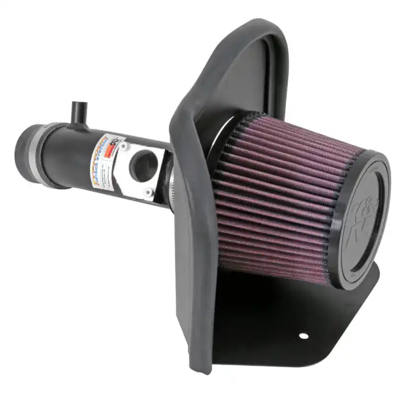 K&N 06-10 Toyota Yaris L4-1.5L Flat Black Typhoon Short Ram Intake Premium