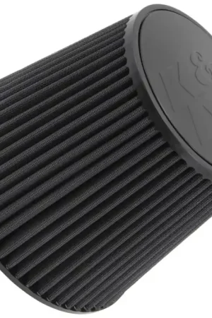 Exclusive Offer K&N Universal Rubber Filter-Round Tapered 6in Flange ID x 9in Base OD x 6.625in Top OD x 7.5in H