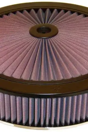 New Arrival K&N X-Stream Top Filter X-Stream 5.125in Flange 14x3.12in Height 0.875in Drop Base