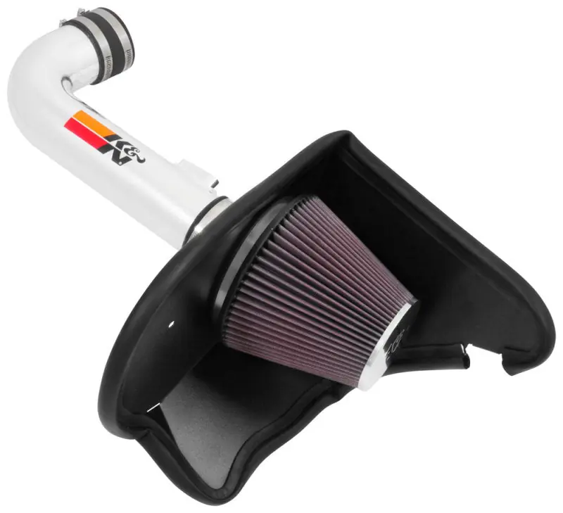 K&N 16-17 Chevy Camaro 3.6L Silver Typhoon Short Ram Intake Same Day Shipping