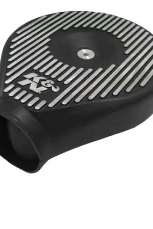 Free Returns K&N Universal Plenum 11.89in L x 9in Dia x 4.75in H - Black