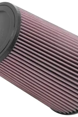 K&N Universal Clamp-On Air Filter 5in FLG / 6-1/2in B / 4-3/8in T / 8-3/4in H Worldwide Shipping