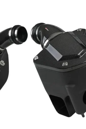 aFe Black Series Stage-2 Carbon Fiber Cold Air Intake System w/ Pro DRY S Media - 18-19 BMW M5 (F90) Super Sale