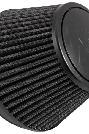 High Quality K&N Universal Rubber Filter Round Tapered 6in Flange ID x 7.5in Base OD x 5.25in Top OD x 6.75in H
