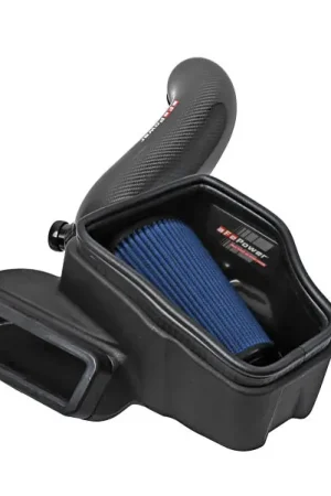 Limited Time aFe 15-19 VW Golf R (MKVII) L4-2.0L (t) Track Series Carbon Fiber Intake System w/ Pro 5R Filter