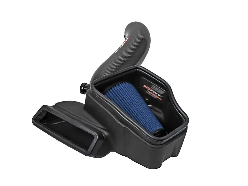 Limited Time aFe 15-19 VW Golf R (MKVII) L4-2.0L (t) Track Series Carbon Fiber Intake System w/ Pro 5R Filter