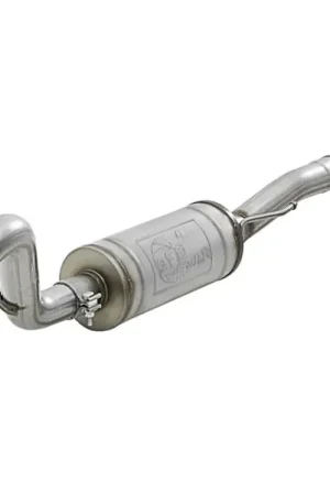 Brand New aFe MACH Force-Xp 2.5in 409 SS Mid-Pipe w/ Muffler 2007+ Jeep Wrangler (JK) V6 3.6L/3.8L