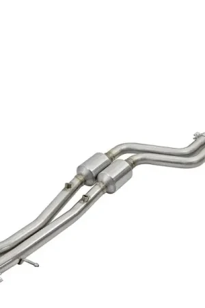 Markdown aFe Twisted Steel Long Tube Headers w/ Mid Pipes (Catted) 96-99 BMW M3 L6-3.2L S52