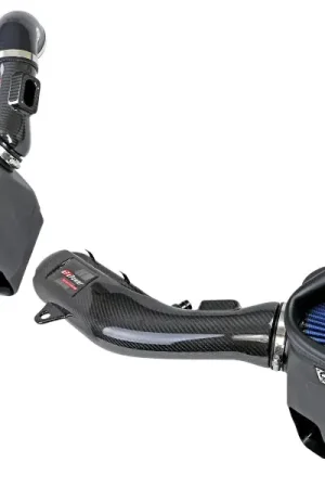 aFe Track Series Stg 2 Carbon Fiber Intake w/Pro 5R Media 15-20 BMW M3/M4(F80/82/83) L6-3.0L(tt) S55 Fresh Stock