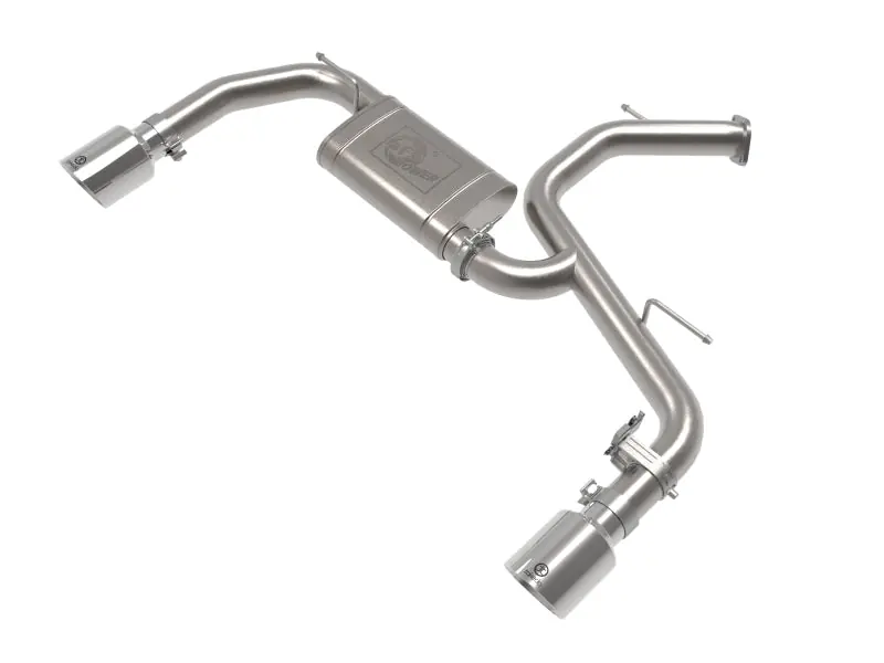 aFe Takeda 22-23 Hyundai Elantra N L4-2.0L (t) 3in 304 SS Axle-Back Exhaust w/ Polished Tips Direct From Factory