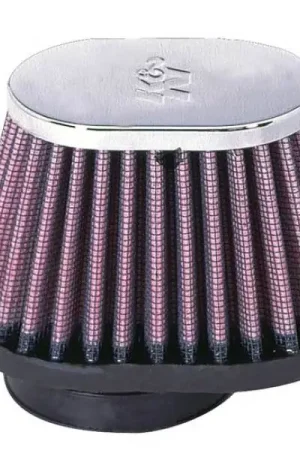 Price Cut K&N Filter Universal Clamp-On Filter 2in Flange / 2-23/32in Base / 3in x 2in Top / 2-3/4in Height