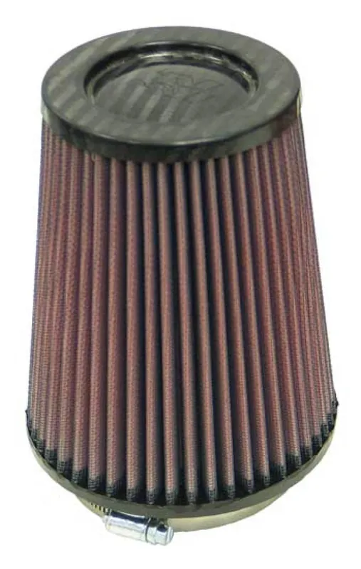 K&N Round Tapered Universal Air Filter 4in Flange ID x 5.375 Base OD x 4in Top OD x 6.5in H New Arrival