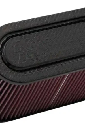 Instant Buy K&N Filter Univ Air Filter Carb Fib T/B 3-1/2in FLG OD / 12x6in B / 9-15/16x3-15/16in T / 6in H