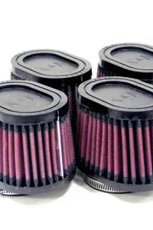 K&N Universal Rubber Filter 2.125in Flange ID/3in x 4in Tapered Oval/2.75in Height (4 Filters) Markdown